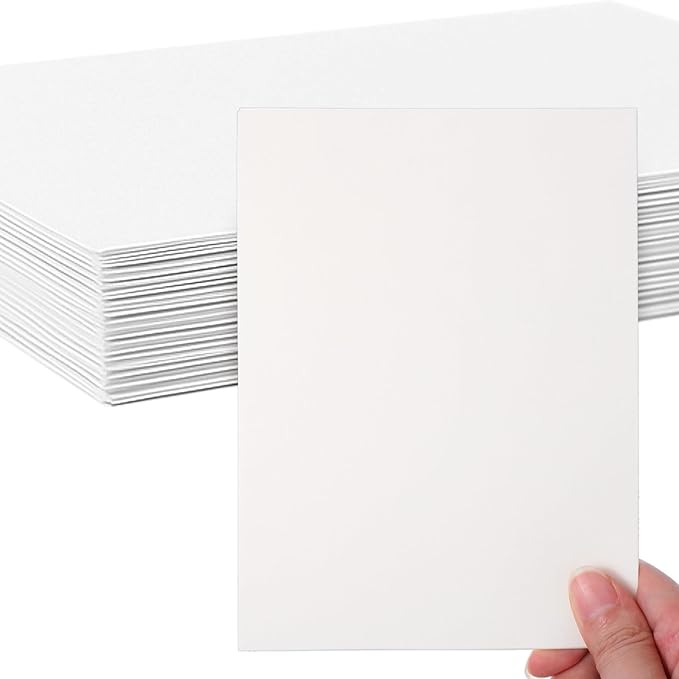 200 Sheets Linen Cardstock 5 x 7 Invitation Cardstock Heavy Weight Printer Paper 92lb 250GSM Index Cards for Printer Cover Postcards Blank Note Greeting-DeskLoop Office