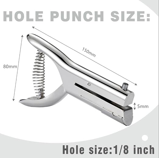 Heavy Duty 1/8 inch Single Hole Punch - Image 2
