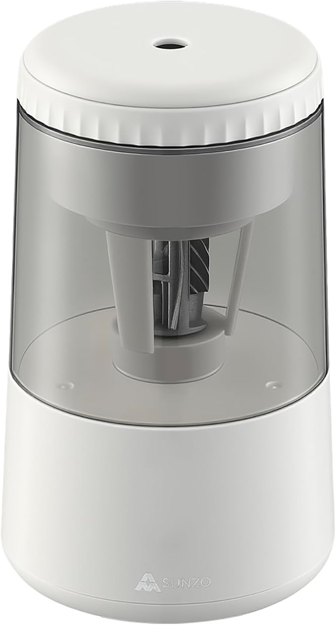 SUNZO Electric Pencil Sharpener, Fully Automatic Sharpener by Unknown