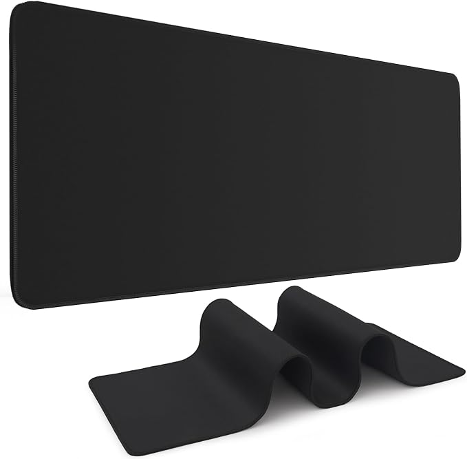 DIGSOM Gaming Mouse Pad Black Keyboard Pad 31.5 x 11.8in | XL Mouse mat by DIGSOM