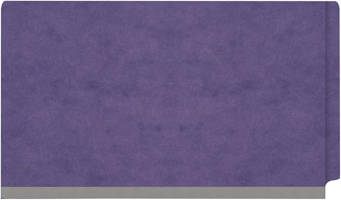 Ecom Folders Top Tab Pressboard Classification Folders | Legal Size 25 Pt Stock - Image 3