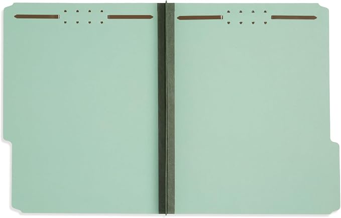 Blue Summit Pressboard File Folders, 2 inch Expansion Pressboard Folders Letter - Image 4