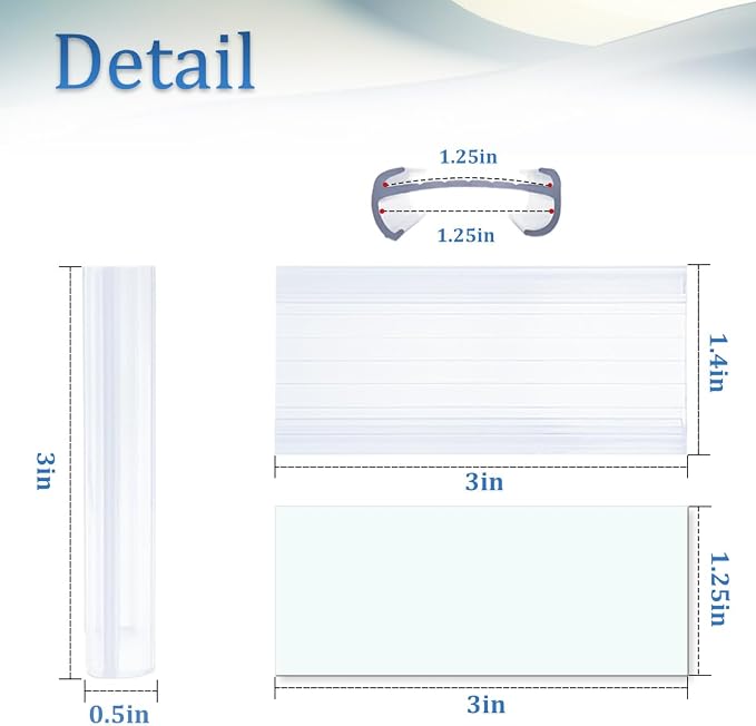 Wire Shelf Label Holders Compatible - Image 4