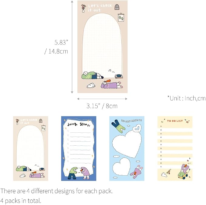 Monolike Memopad Olly Molly Weekend SET - Image 2