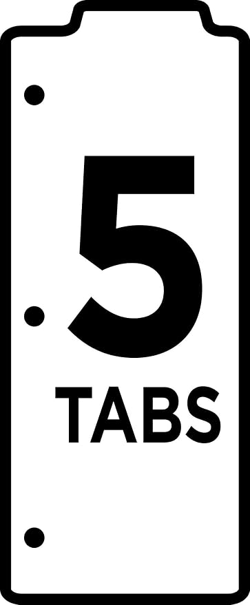 Avery Snap-In Plastic Bookmark Dividers - Image 8
