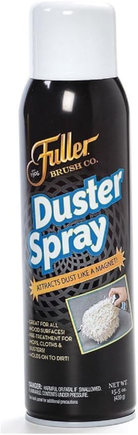 Fuller Brush Duster Spray – 15.5 oz Multi Surface Dust Removing Sprayer - Safe Household Cleaning for Floors, Furniture, Blinds & Car Interiors - 6 Pack-DeskLoop Office