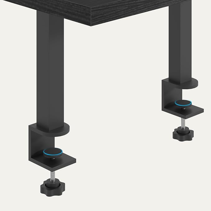 MAHANCRIS Clamp On Desk Organizer, 2-Tier Desktop Bookshelf, Adjustable Desk - Image 8