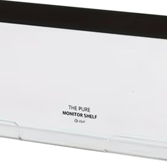Acrylic Monitor Memo Board, 26x8.2x2.3cm Sticky Note Organizer - Image 9
