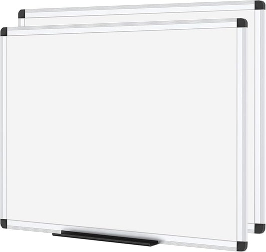 VIZ-PRO Magnetic Whiteboard/Dry Erase Board, 48 X 36 Inches by VIZ-PRO