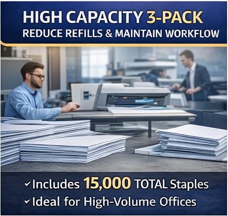 3-Pack 2400 Staples Replacement - Image 2