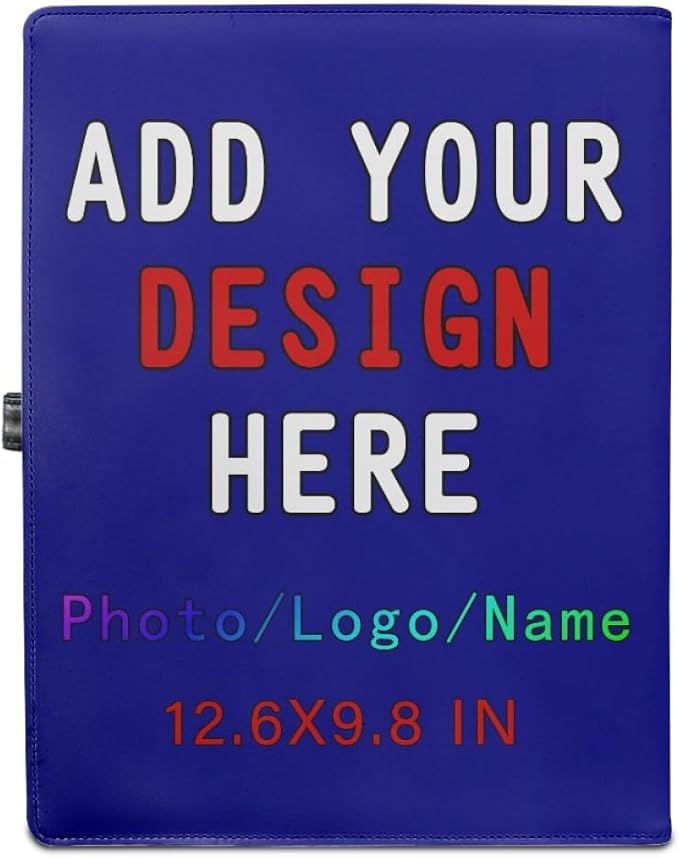 Personalized Padfolio with Logo Photo Name, Custom Business Portfolio Folder - Image 2