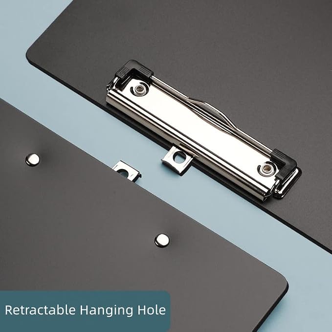 Plastic Clipboards, 6 Packs A4 Clipboard Folder, Paper Clips, | Nursing - Image 5