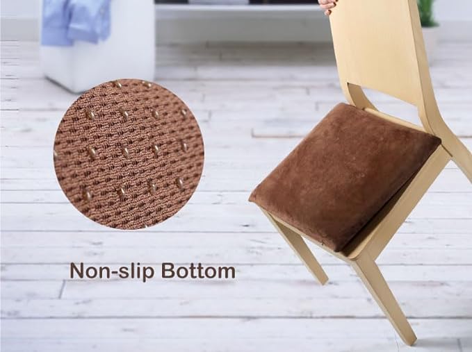 Augld Square Chair Seat Cushion Memory Foam Chair Cushion - Image 5