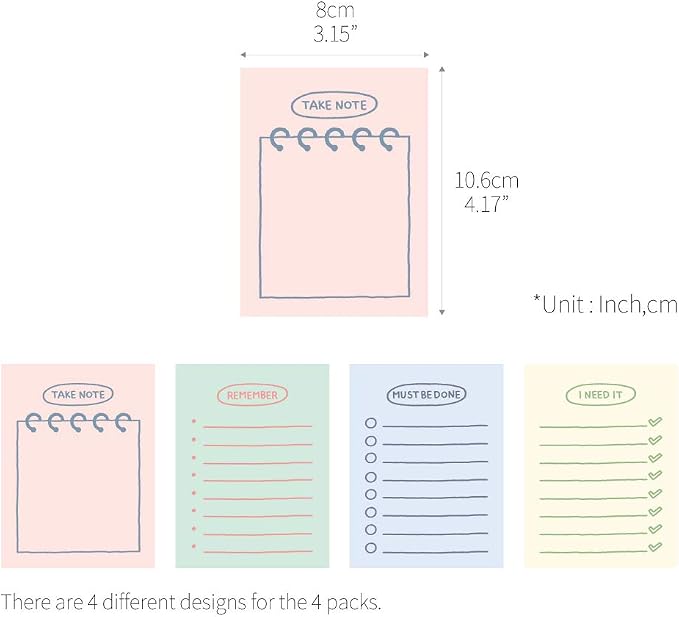 Monolike Memopad Sketch Planning Ver.2 design SET - Image 2