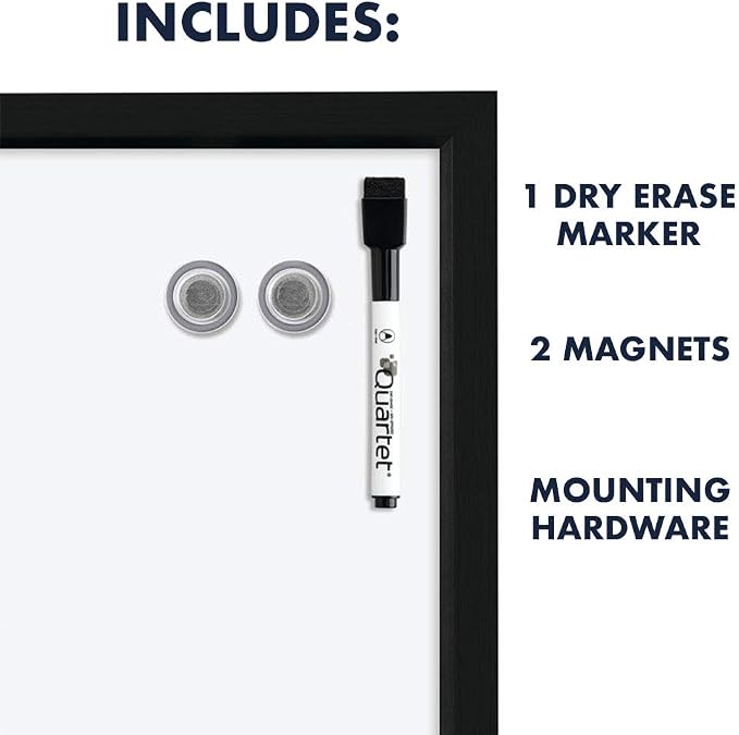 Quartet Whiteboard, Dry Erase Board, Includes Dry Erase Markers and Magnets - Image 4