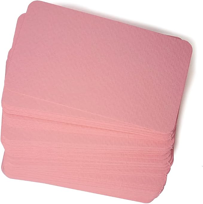 PPAPPAPPIYO 3.5x2 rounded corner index cards180gsm Thick Cardstock, Blank - Image 5