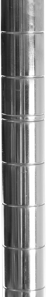 Shelving Inc. 8" d x 42" w Chrome Wire Shelving - Image 5