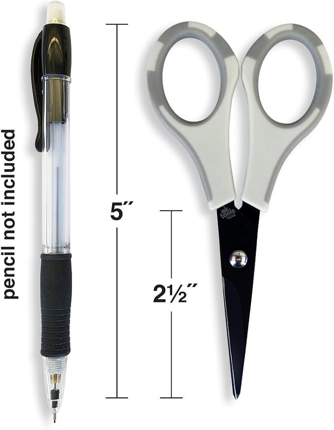 EK Tools Precision Scissors, 3.14 x 11.52 x 23.59 cm - Image 3