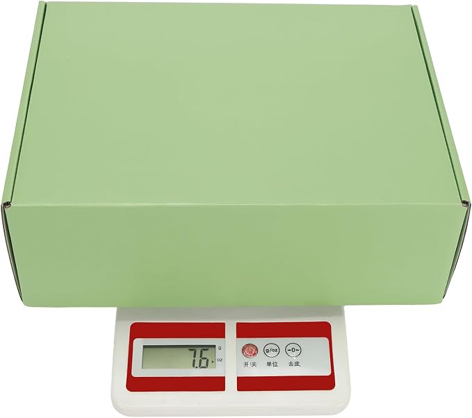 PHAREGE 12x9x4 inch Gift Shipping Boxes Bulk 6 Pack Green, Tab Lock Tuck Top - Image 5