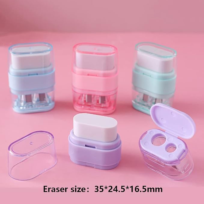 4 PCS Manual Pencil Sharpener - Image 3