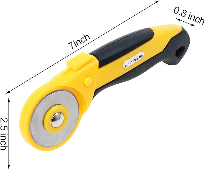 45mm Rotary Cutter Automatic Fabric Cutter Quick Change Blades - Image 5