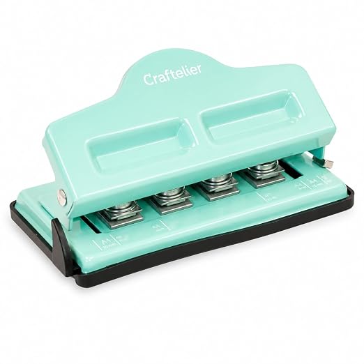 Craftelier - 4-Hole Discbound Planner Punch by Craftelier