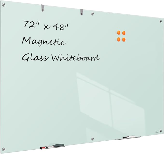 TSJ OFFICE Glass Dry-Erase Board by TSJOFFICE