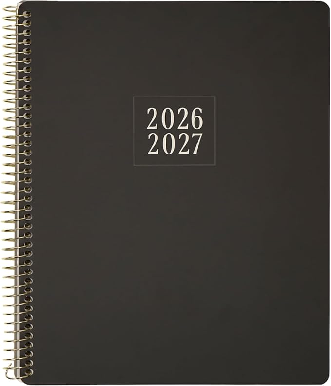 GO BIG Large-Print Planner April 2026– June 2027, 15-Month Twin-Loop-Bound by TheHappyPlanner