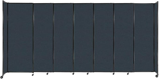 Versare Straightwall Sliding Portable Wall Partition | Freestanding Office by VERSARE