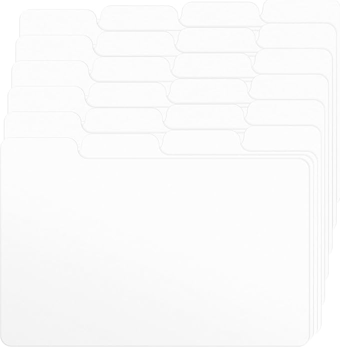 3x5 Index Card Alphabet Tab Dividers 24 pcs - Image 2