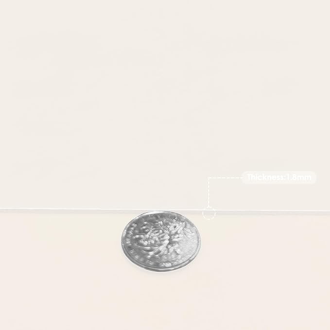 Zinkooat Leather Table Cover, 1.8mm Thick, 42x60 Inch Table Protector, Table - Image 3