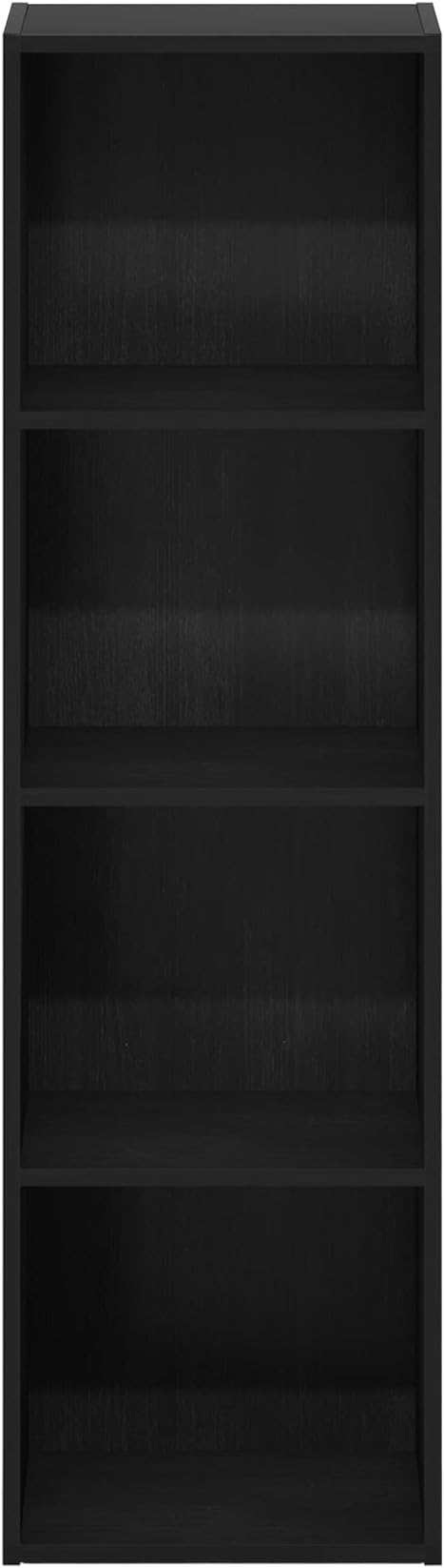 Furinno PASIR Book Shelf, 4-Tier Modern Bookshelf, Open Shelves Bookcase 9 x 12 - Image 8
