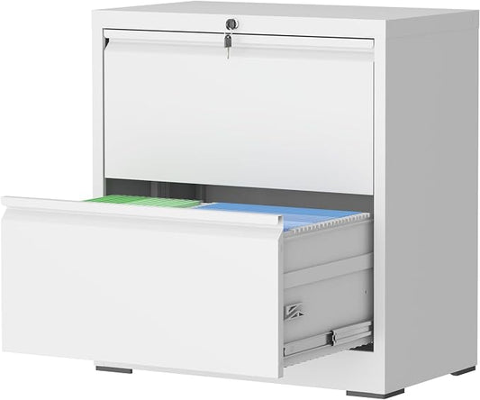 mysteeldepot 2 Drawer Lateral File Cabinet by Unknown
