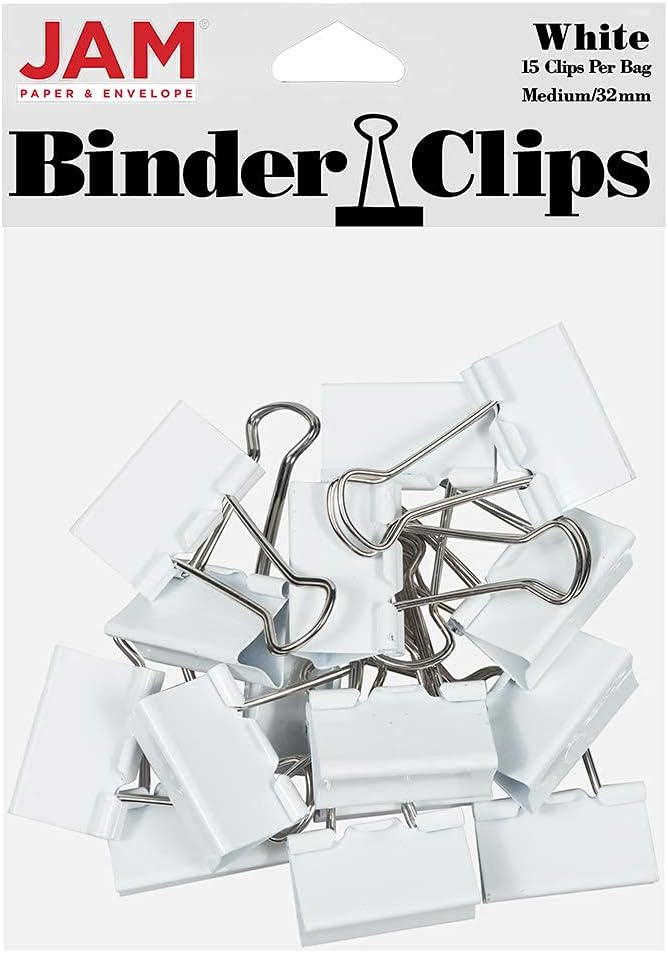JAM PAPER Colorful Binder Clips by JAMPaper