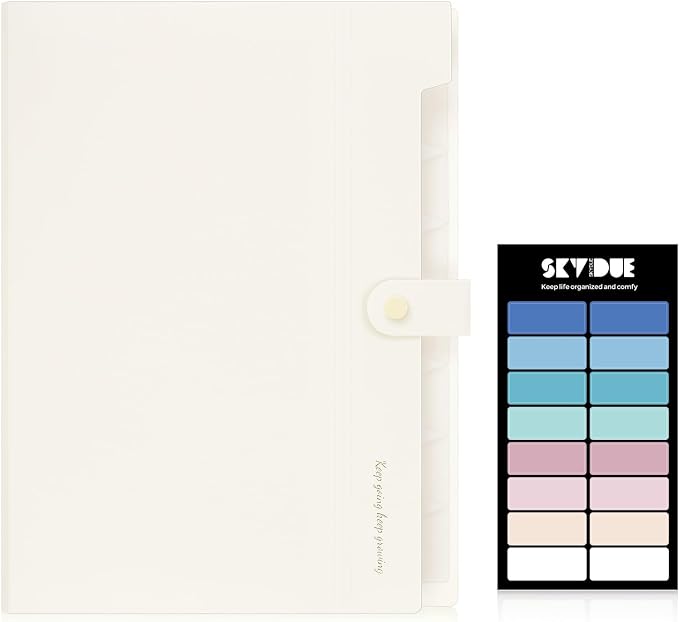 SKYDUE Accordion File Organizer, Expanding File Folder - Image 3