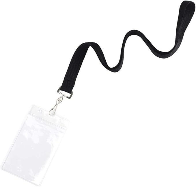 12 Pack Cruise Lanyard with Waterproof ID Card Holder, Colorful Solid Color - Image 2