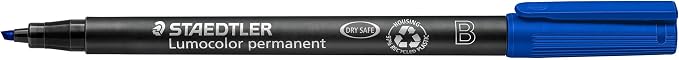 STAEDTLER Lumocolor Permanent Pen 314-3 Broad 1.0/2.5mm Line - Image 2