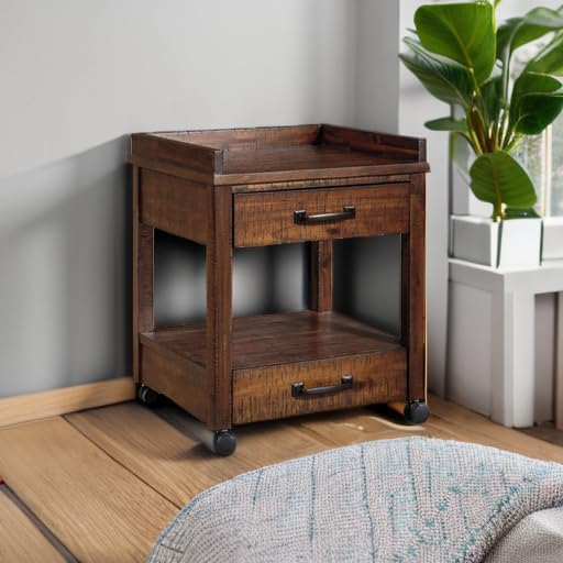 Signature Design by Ashley Baldridge Office Printer Stand, Electrical Outlets - Image 8