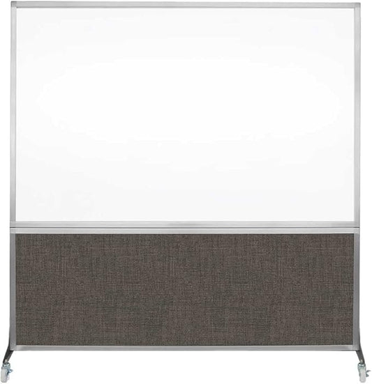 DivideWrite Mobile Whiteboard | Double Sided Dry Erase Board | Portable Office by VERSARE