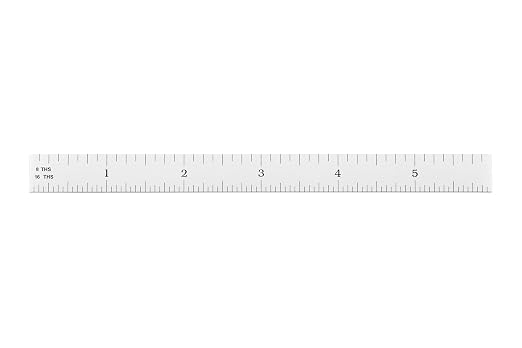 PEC Tools 6" Metal Ruler, Flexible Stainless Steel, 4R Graduation, Trusted by - Image 2