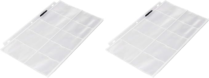 Amazon Basics Plastic Business Card Organizer Sleeves by AmazonBasics