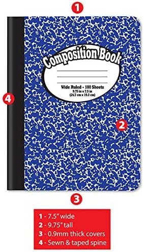 Better Office Products Composition Book Notebook - Image 4