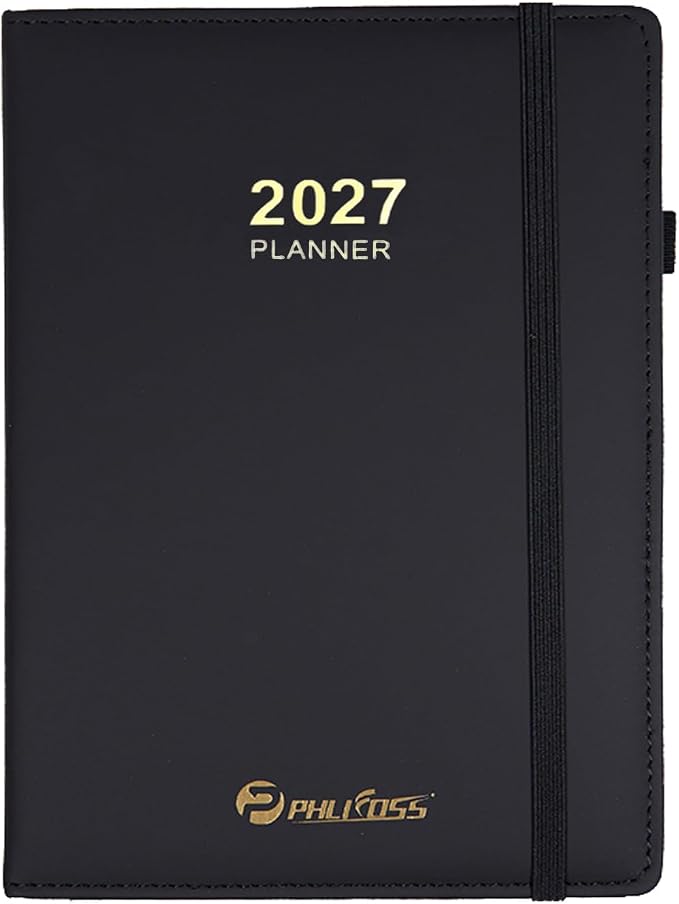 Daily Planner 2027 / Appointment Book, One Page Per Day, Jan by PHLIFOSS