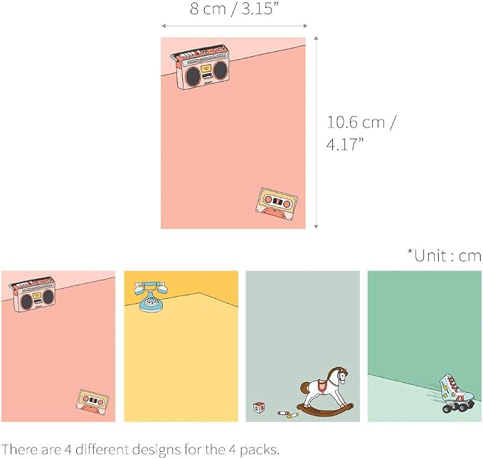 Monolike Memopad Memories design A SET - Image 2