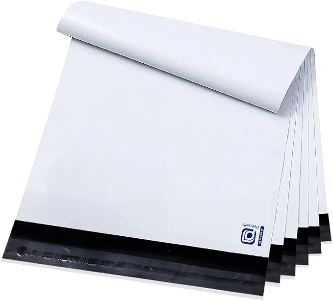 POLYSELLS 50 pcs 24x24 Inches White Poly Mailers Shipping Envelopes, Strong by POLYSELLS