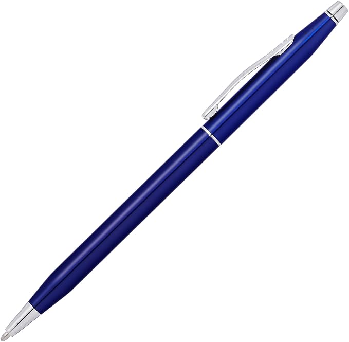 Cross Classic Century Translucent Blue Lacquer Ballpoint Pen by Cross