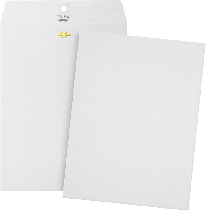 Mr. Pen- Clasp Envelopes, 18 Pack, 9x12 Inches, Mailing Documents, Office by MrPen