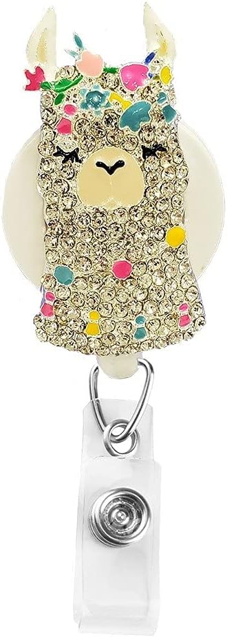 Outside the Box Sparkle and Shine Novelty Retractable Badge Reel ID Holder by Unknown