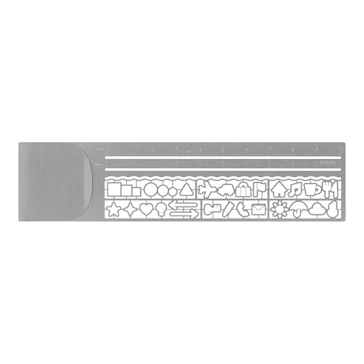 DESIGNPHIL 42289006 Midori Ruler Clip Ruler - Image 2