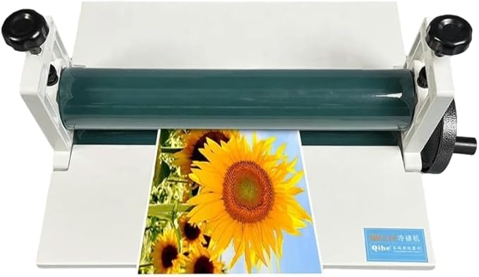 29'' Manual Cold Roll Laminator Laminating Machine Lamination Foldable Long Wings-DeskLoop Office